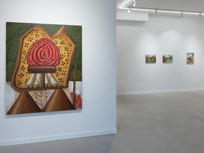 Siro Cugusi, All things, great, small, invisible, exhibition view. Courtesy of Valerius Gallery