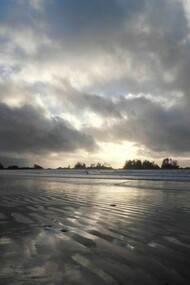 Tofino´s beach. Calm and beauty