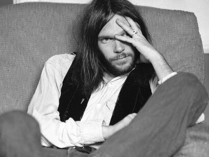 Neil Young da giovane
