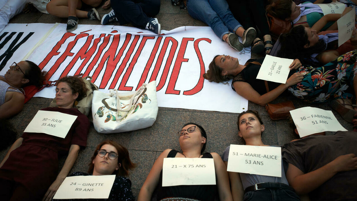 Rassemblement contre les féminicides à Toulouse, le 3 septembre 2019.