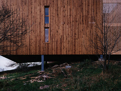 Alloggio low-cost sostenibile in legno
