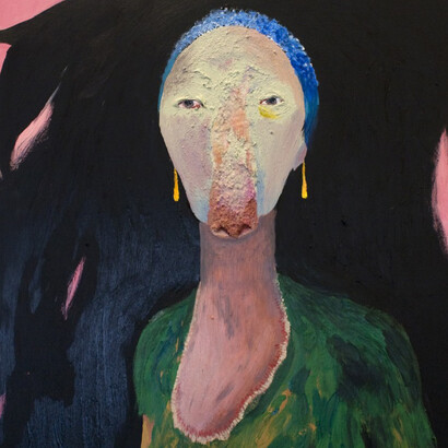 Silvia Mei, ST, 2014, cm50x50, mista su tela