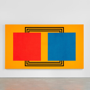 Peter Halley, Exhibition view. Courtesy of Modern Art