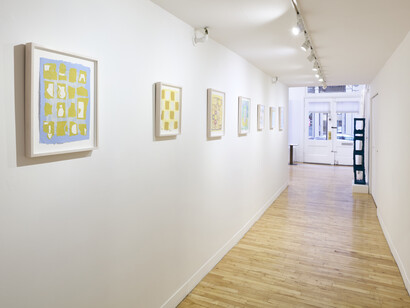 Abby Cheney, Common structures, exhibition view. Courtesy of 81 Leonard Gallery