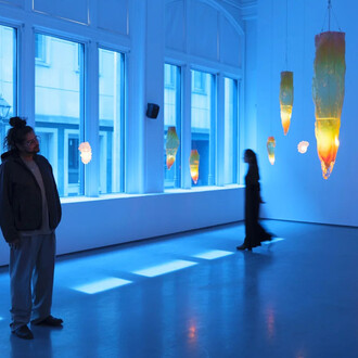 Jakob Kudsk Steensen, Otherworlds, exhibition view. Courtesy of PHI