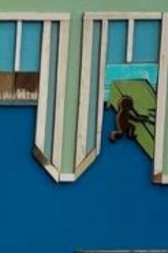 Obras de Loida Pretiz Beaumont que integran la exposición "CASA", gandora del premio a "Mejor exposición individual en espacio estatal"