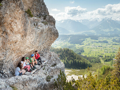 Signal from Dachstein, artwork in exhibition. Courtesy of Schloss Trautenfels