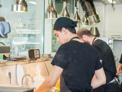 Cocina del Restaurante Diverxo, Madrid. Foto: Thalía Olszewki Ibáñez