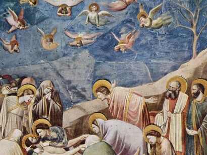 Hablar de Giotto a última hora de la noche