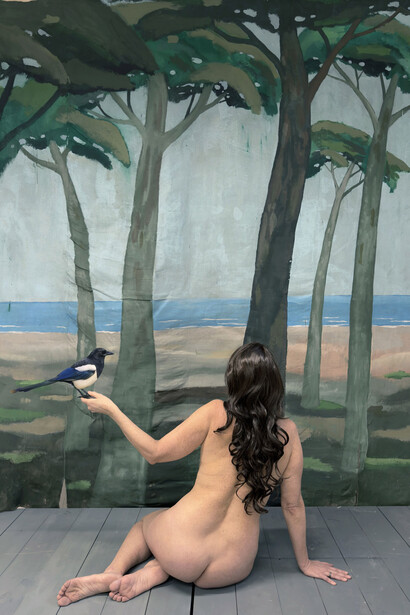 Paolo Ventura, Die elster und andere angelegenheiten 02 (detail), 2026. Courtesy of Jaeger Art