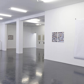 Anna Ridler, Trace remains, exhibition view. Courtesy of Galerie Nagel Draxler