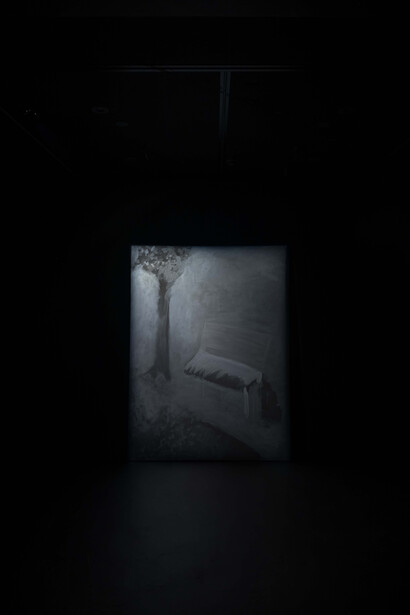 Ann Zhao, Spillover, exhibition view. Courtesy of Empty Gallery