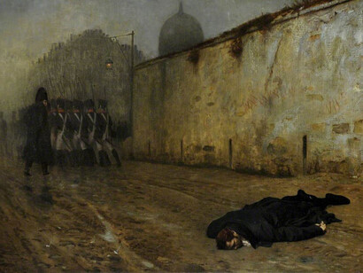 Jean Leaon Gerome- La ejecución de Marshall Ney
