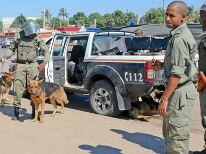 Polícia de Moçambique impõe restrições