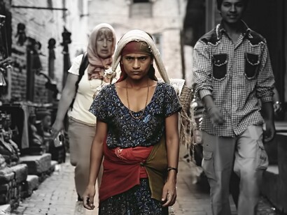 Camminata a tre