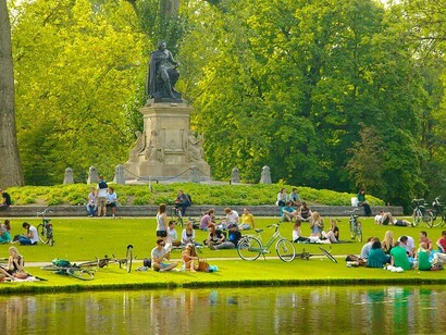 Vondelpark, el principal parque de Ámsterdamm