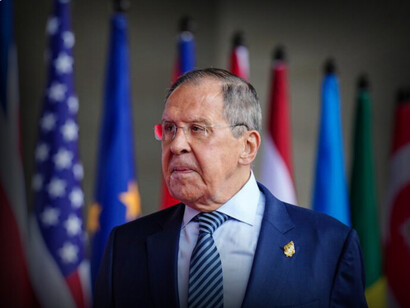 Sergey Lavrov, Minister of Foreign Affairs of Russia, on his last visit to Brasilia, capital of Brazil 