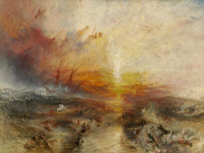 William Turner, Barco de esclavos, 1840