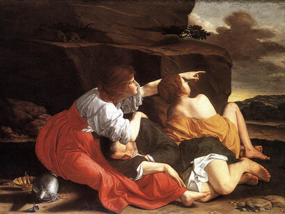 Orazio Gentileschi, Loth e le figlie