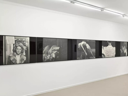 Nina Mae Fowler, Celluloid studio, exhibition view. Courtesy of Suzanne Tarasieve