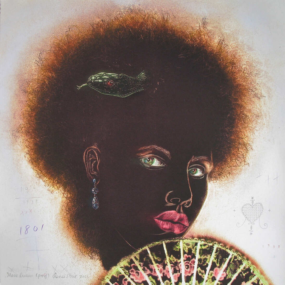 Renee Stout, Marie Laveau, c.2009–10, archival pigment print