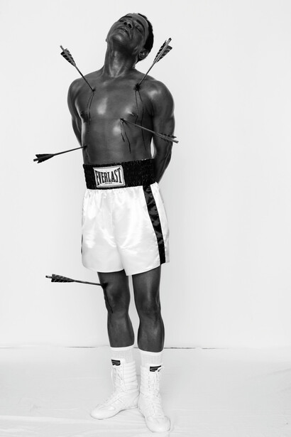 Samuel Fosso, Muhammad Ali, St. Sebastian, 2008. Courtesy of Norton Museum of Art
				