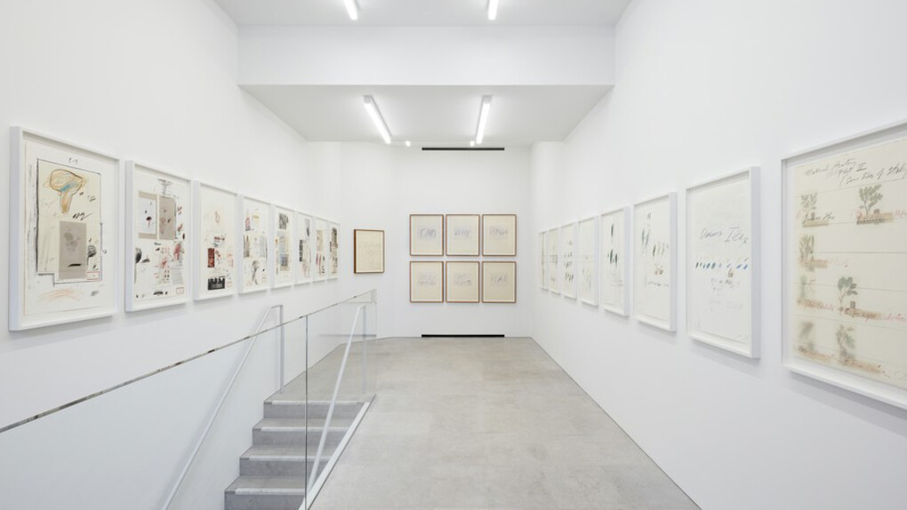 Cy Twombly. Courtesy of Galerie Bastian