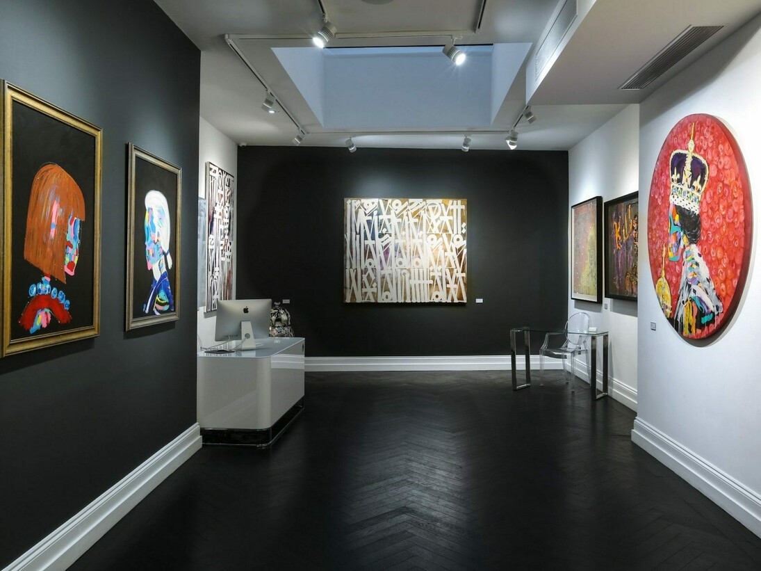 Retrospective,Exhibition view. Courtesy of Maddox Gallery
