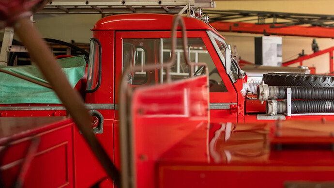 Whare tinei ahi. The fire station, exhibition view. Courtesy of MOTAT