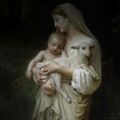 William-Adolphe Bouguereau "Innocence" 1893