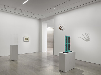 Marcel Duchamp, exhibition view. Courtesy of Gagosian