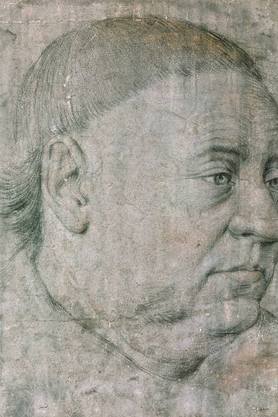 Jean Fouquet. The Melun Diptych. Courtesy of Gemäldegalerie