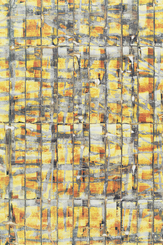Marco Breuer, Untitled (C-1485), 2014, Chromogenic Paper, folded/burned/scraped, Unique. © Marco Breuer, Courtesy Yossi Milo Gallery, New York 