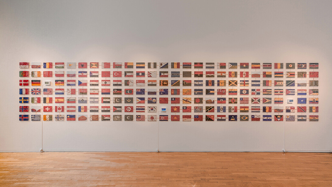 Yukinori Yanagi, exhibition artwork. Courtesy of Pirelli HangarBicocca