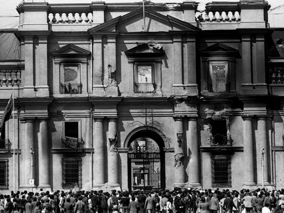 Santiago de Chile. El Palacio de la Moneda