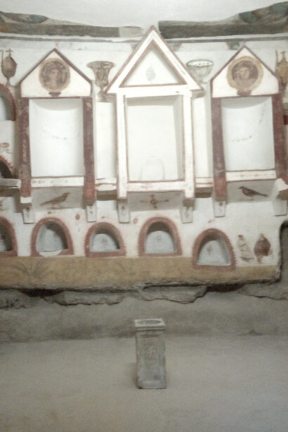 "Tomba dipinta” nell’Aula X