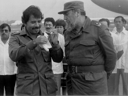 Fidel Castro con Diego Ortega