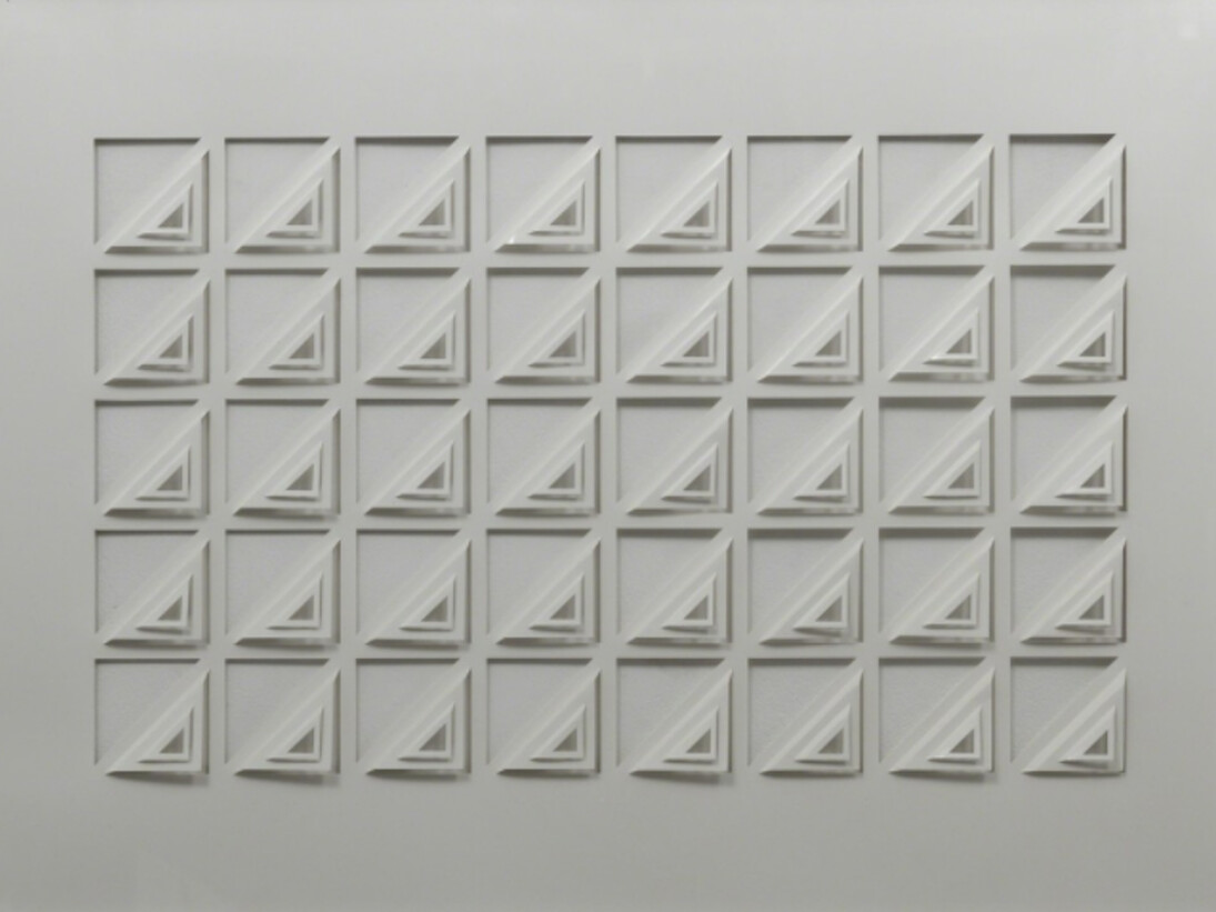 Michael Michaeledes, Trigona , 1985. Courtesy of Annely Juda Fine Art