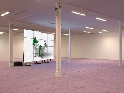 Jordan Wolfson, Exhibition view. Courtesy of Sadie Coles HQ