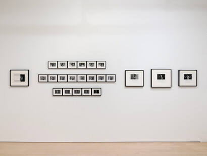 Duane Michals, The nature of desire, exhibition view. Courtesy of DC Moore Gallery