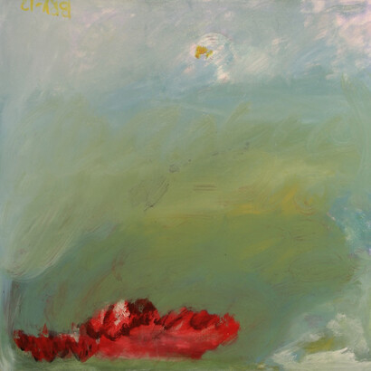 Björn Ryfors, Be Free to Wander the Road You Never Walked Before, 39” x 39”, Oil on Canvas, Courtesy of Agora Gallery