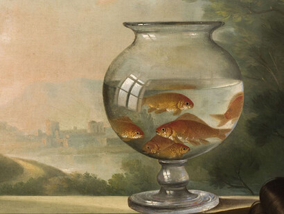 Photographic exhibition of details of artworks. Courtesy of National Gallery of Slovenia