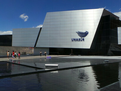 The objective of UNASUR is "to build a South American identity and citizenship and develop an integrated regional space"