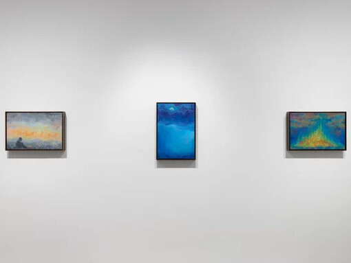 Dylan Solomon Kraus, The joys of sacrifice, exhibition view. Courtesy of Almine Rech