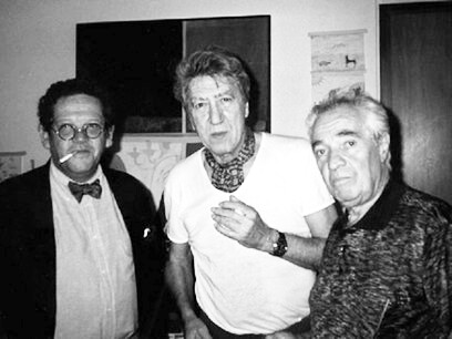 Philippe Daverio, Sandro Luporini e Adriano Primo Baldi