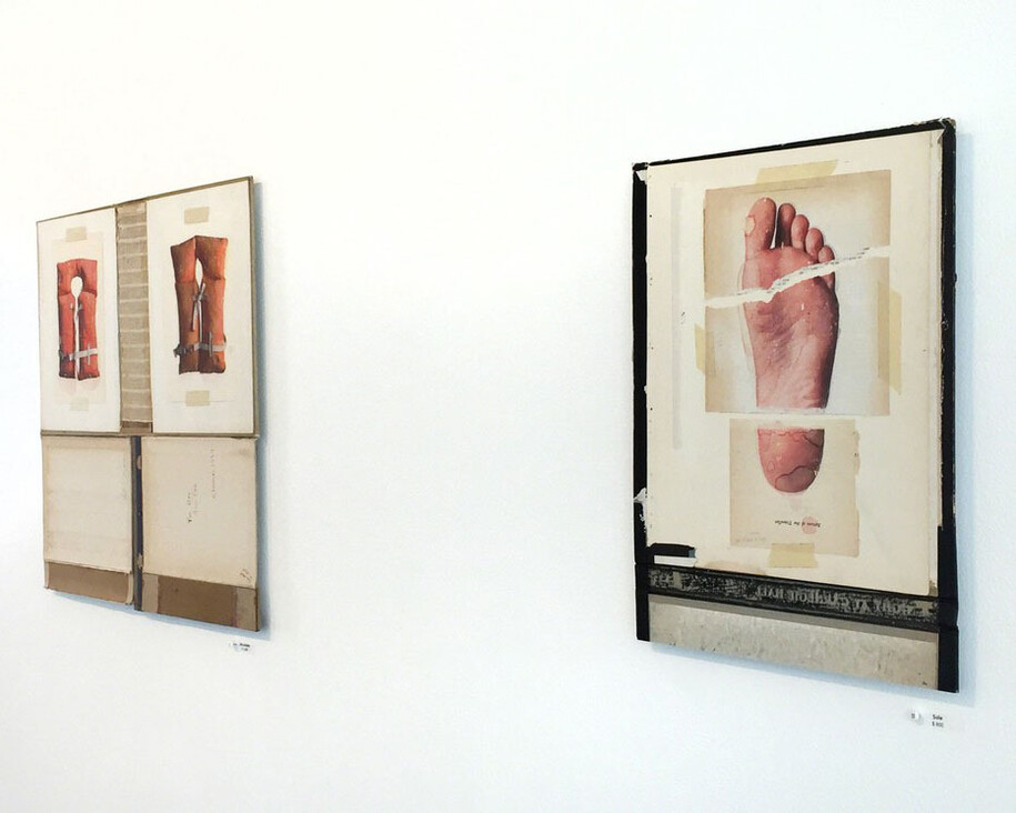 Aida Gamez and Daniel McClain, Exhibiition view. Courtesy of Transmission Gallery