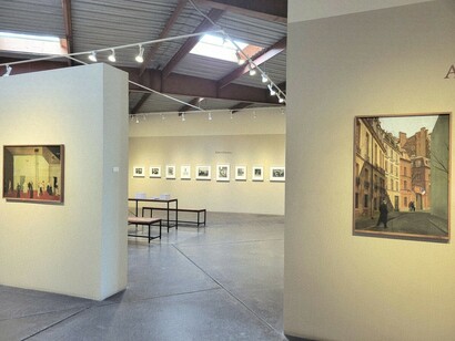 Paolo Ventura and Robert Doisneau, A human pace, exhibition view. Courtesy of Galerie XII