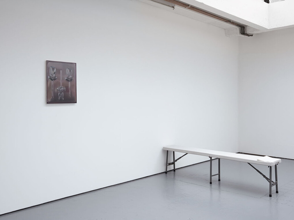 Sarah Poots, Rabbits, Oil on canvas, 51 x 40 cm, 2015, Image courtesy of the artist and ANDOR, 2015. Photography by Tom Carter