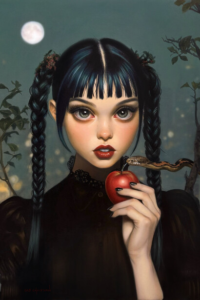 Sas Christian, Evy. Courtesy of Corey Helford Gallery 