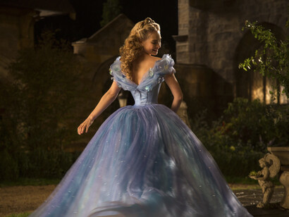 Lily James in Cinderella